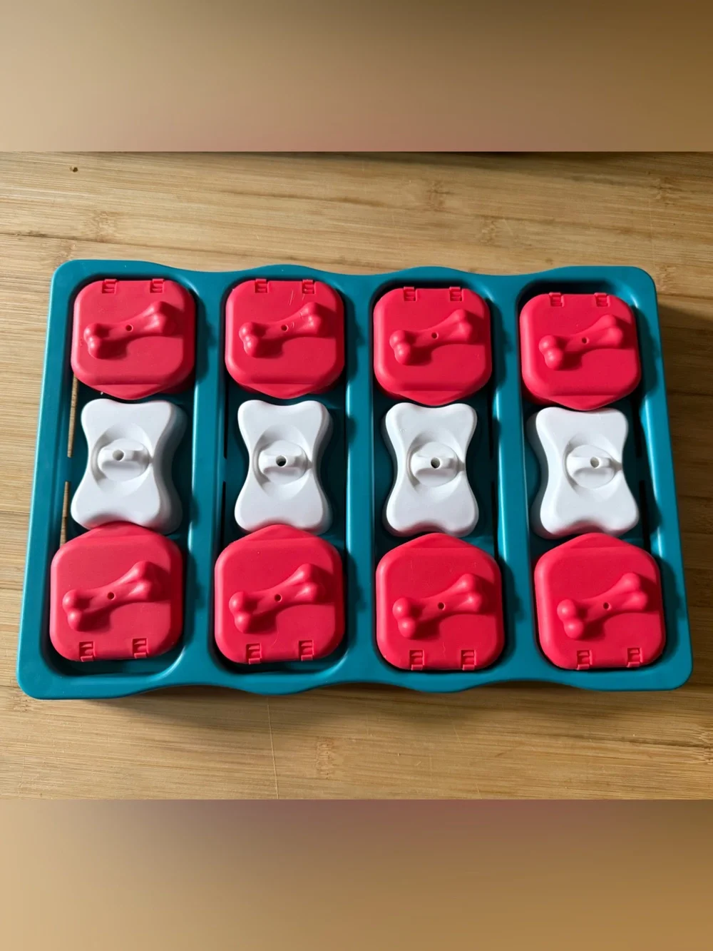 Outward Hound by Nina Ottosson Dog Brick – Interactive Treat Puzzle Enrich Toy